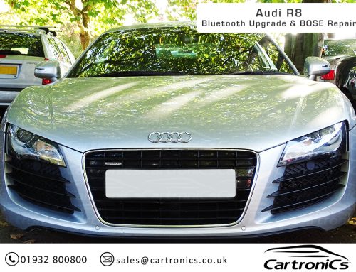 Audi R8 Bluetooth Upgrade and BOSE Amp Repair