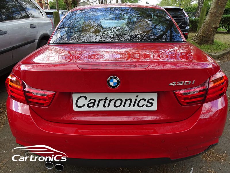 BMW 430i retrofit rear camera – Cartronics