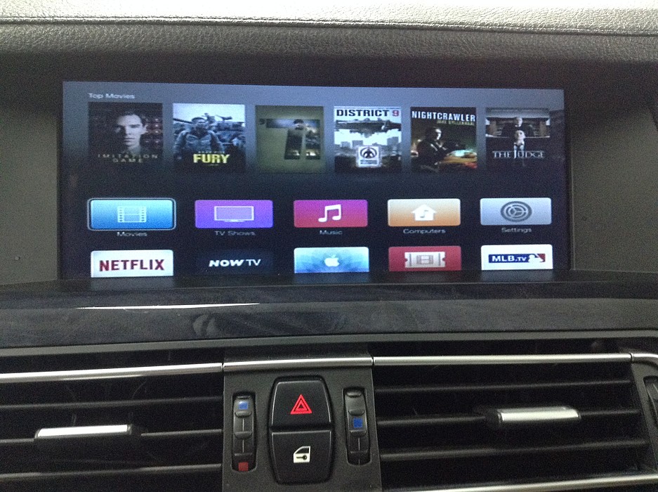 apple tv bmw