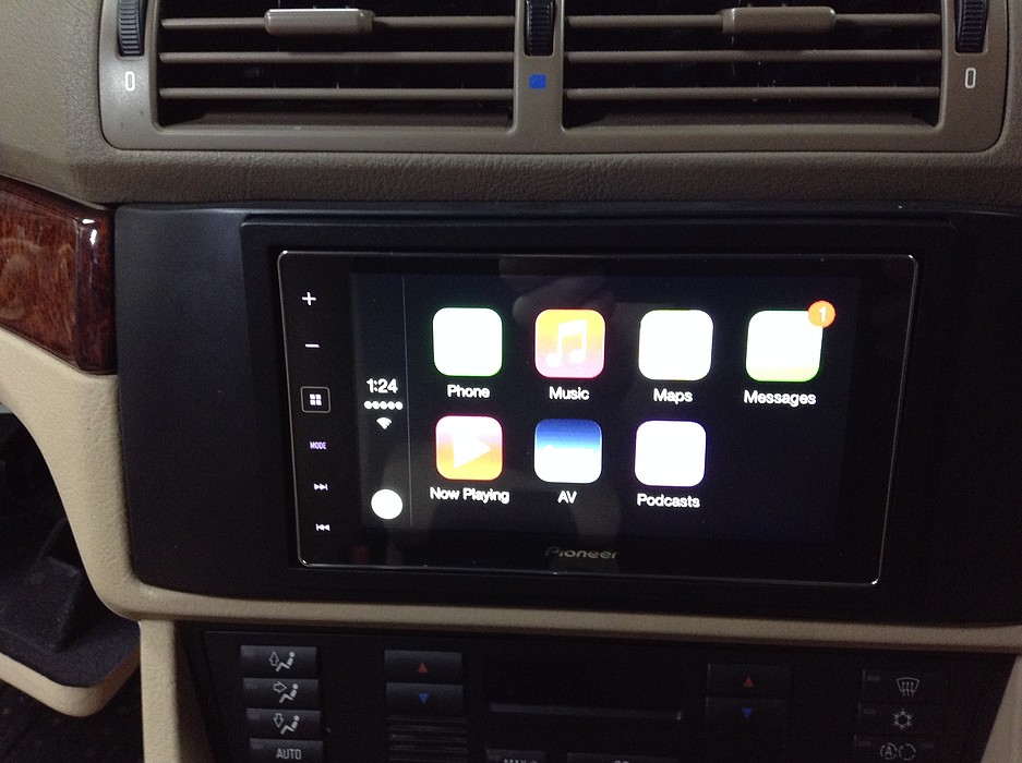 BMW E39 Pioneer SPH-DA120 Apple Carplay – Cartronics