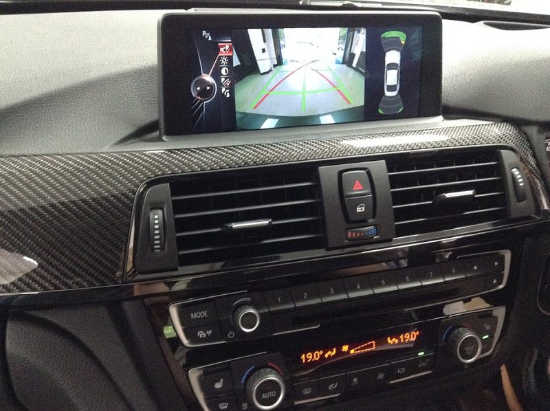 BMW M4 Rear Camera retrofit