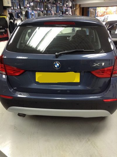 BMW X1 retrofit front rear parking sensors & retrofit phone
