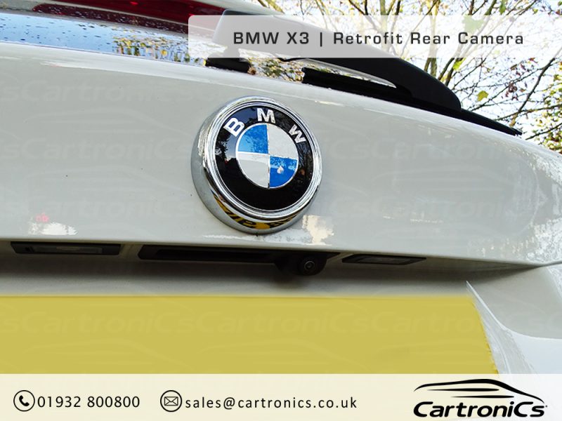 BMW X3 Rear View Camera Retrofit 3AG