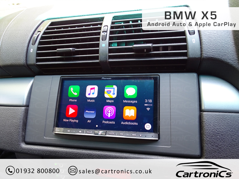 BMW X5 E53 Radio Navigation Double Din Upgrade with Apple CarPlay and Android Auto || FULL CASE STUDY