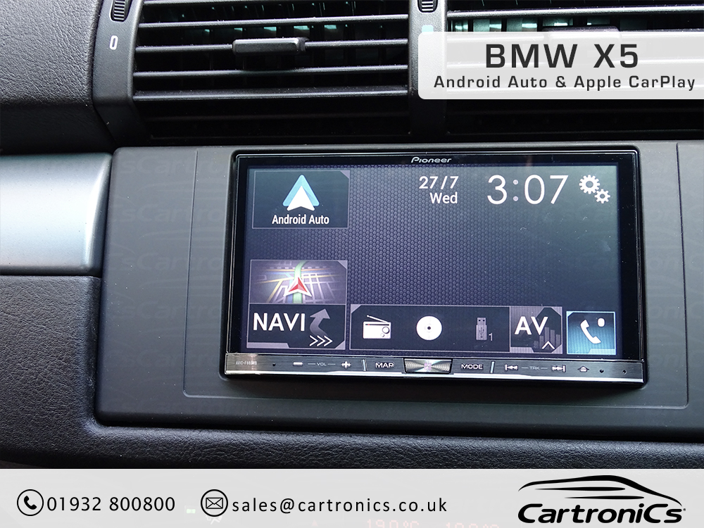BMW X5 Pioneer Android Auto