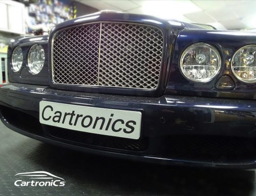 Bentley Azure Radio Upgrade Sony RSX-GS9