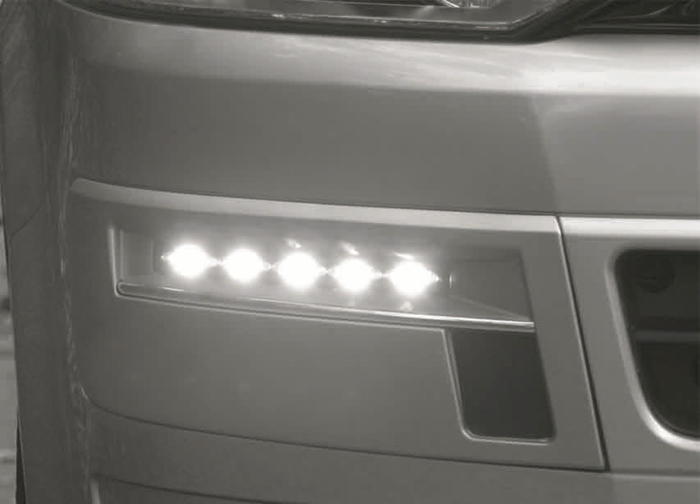 VW Transporter install factory LED DRL – Cartronics