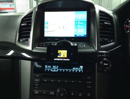 Chevrolet Captiva retrofit front parking sensors