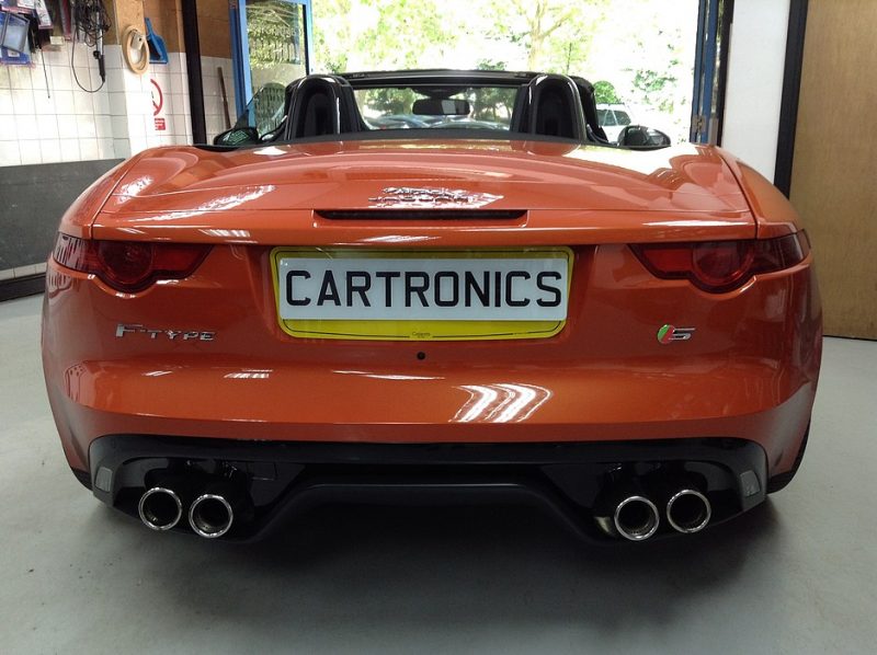 F Type rear camera retrofit