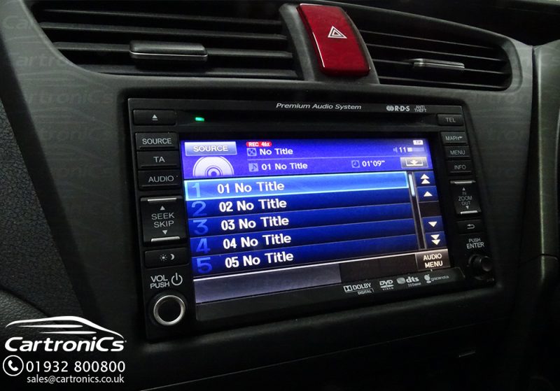 Honda Civic Radio, Navigation & CD Repair Cartronics