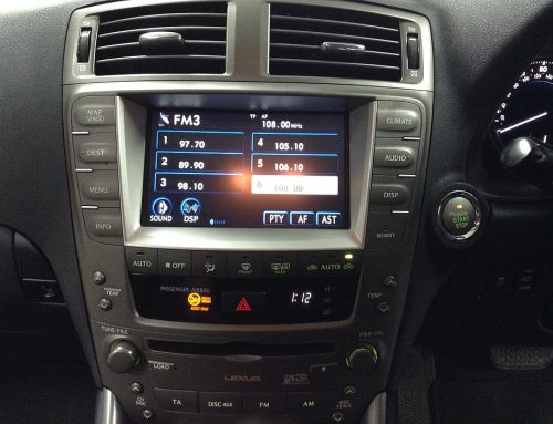 Lexus IS250 repair touch screen panel
