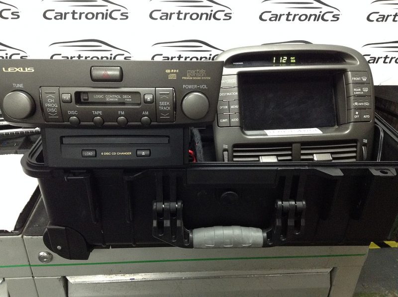Lexus Toyota Test Rig for Faulty Radio Screen – Cartronics