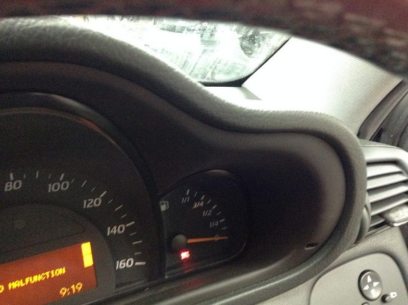 Merc C230 air bag fault Cartronics