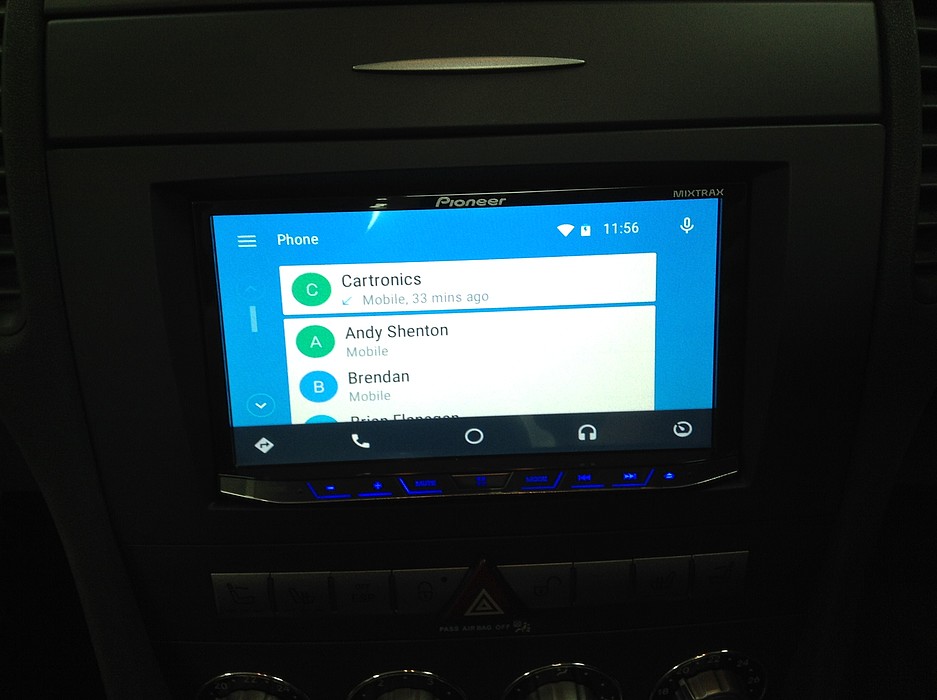 Android Auto mercedes