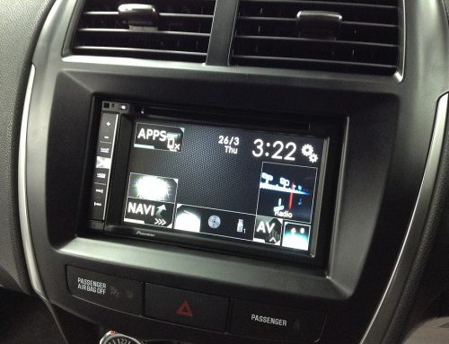 Mitsubishi ASX Pioneer Apple Carplay system
