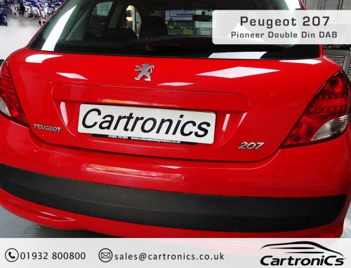 Peugeot 207 Double Din Radio Upgrade