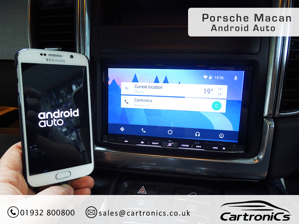 Porsche Macan Android Auto Install