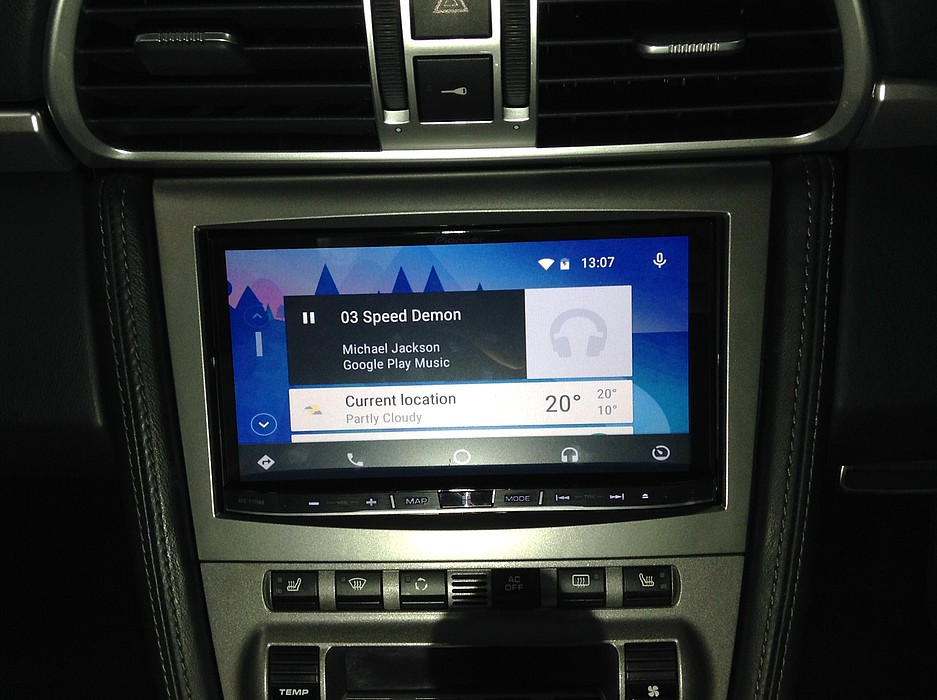 Android Auto Porsche 997