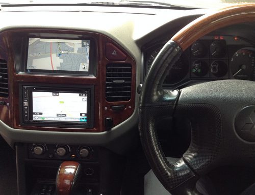 Mitsubishi Shogun Pioneer Double DIN AVIC-F960DAB