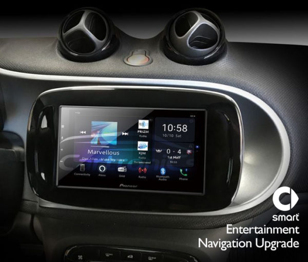 Smart Forfour (W453) / Fortwo (C453/A453) Apple CarPlay Android Auto