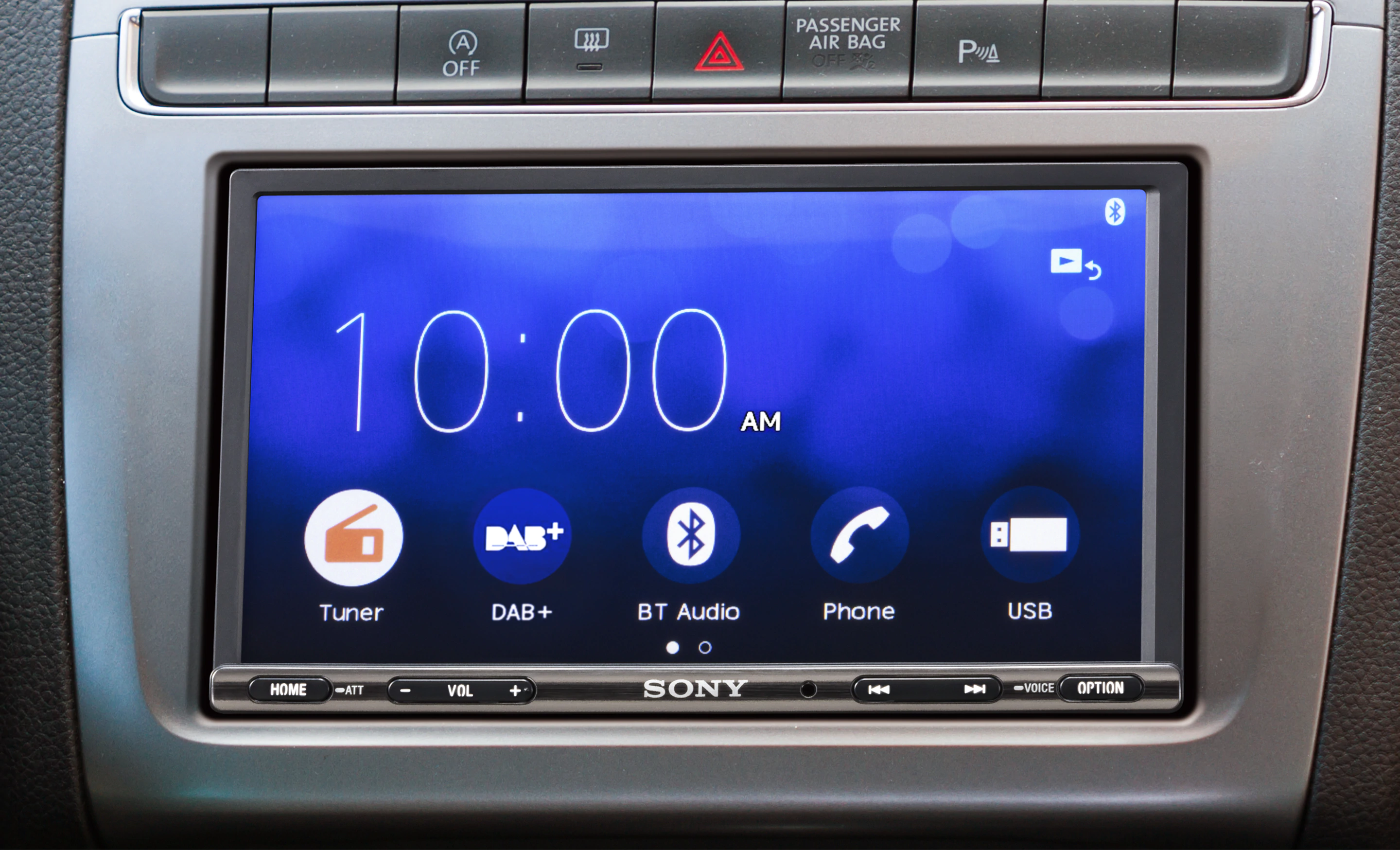 Sony XAV-AX3005DB Fitted in Dashboard