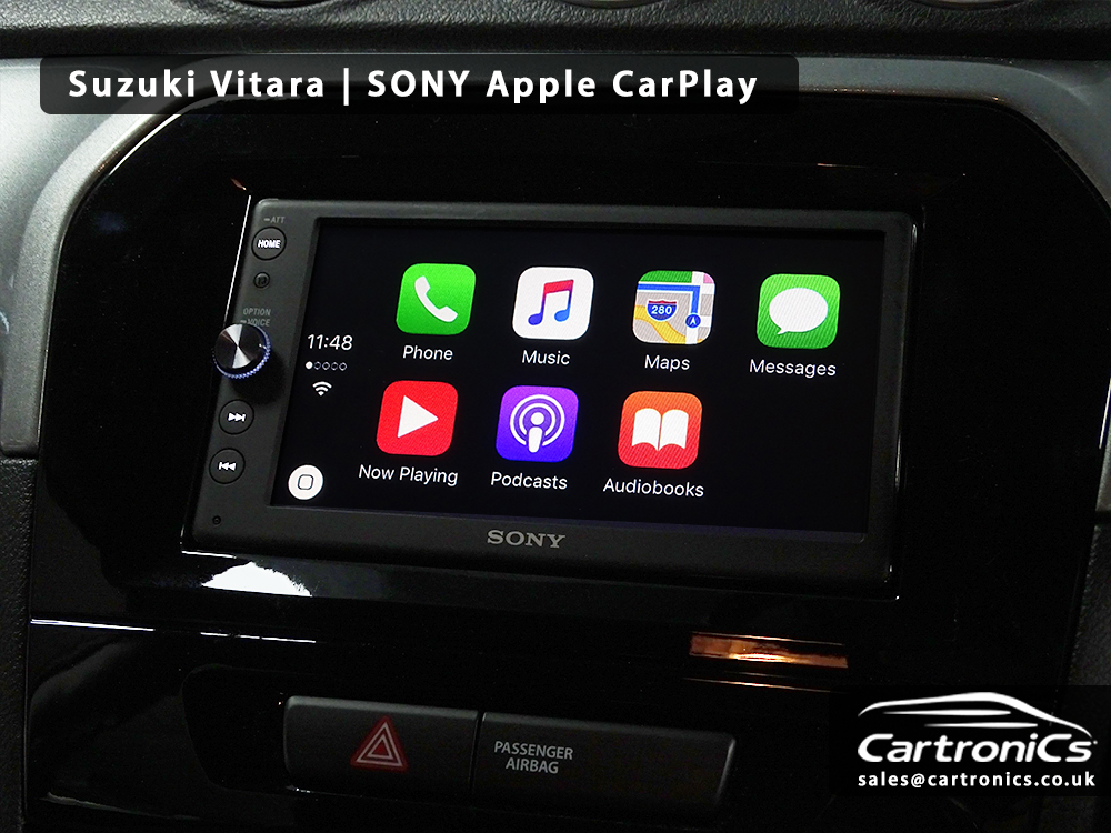 Suzuki Vitara Radio Nav Upgrade Apple CarPlay