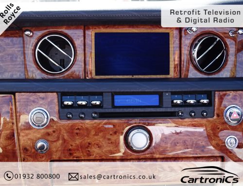 Rolls Royce Phantom Drophead VIM TV and Digital Radio