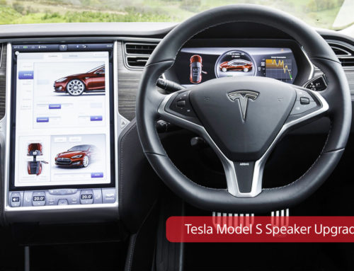 Tesla Model S Speaker Upgrade