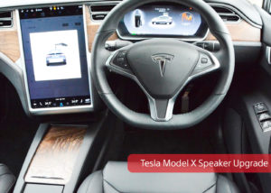 Tesla Model X Speaker Upgrade
