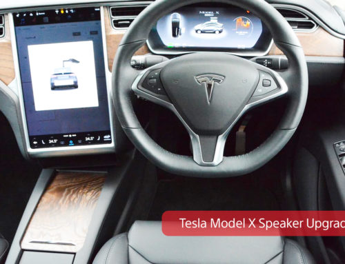 Tesla Model X Speaker Upgrade