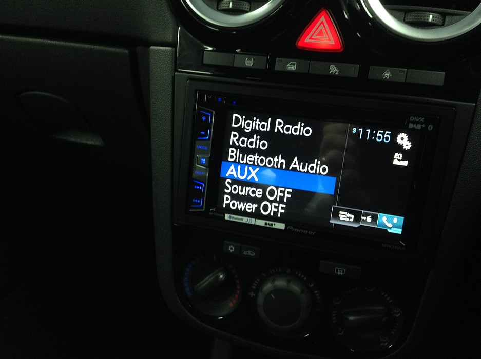 Vauxhall Corsa VXR Pioneer DAB digital radio Android Auto