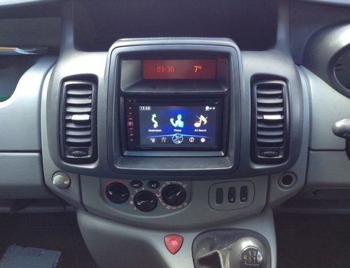 Vauxhall Vivaro audio upgrade