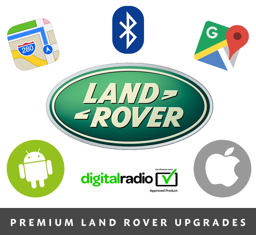 Land Rover Evoque Double Din Radio Upgrade 