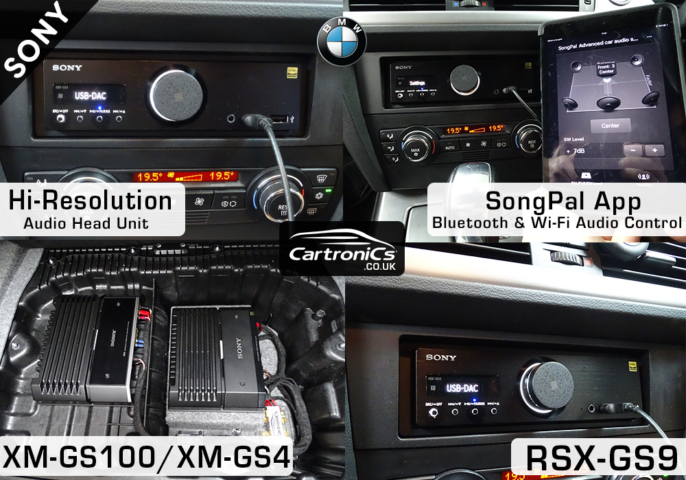 BMW Speaker Upgrade with Sony RSX-GS9