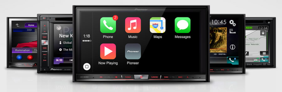 Apple CarPlay Pionner install for iPhone at Cartronics