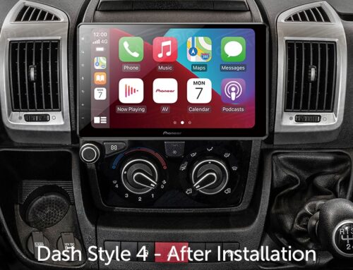 Fiat Ducato Early Generation Radio Navigation DAB Apple CarPlay Android Auto | Style 4