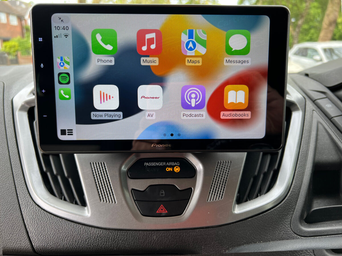 Ford Transit Radio Upgrade Pioneer SPHEVO950DAB