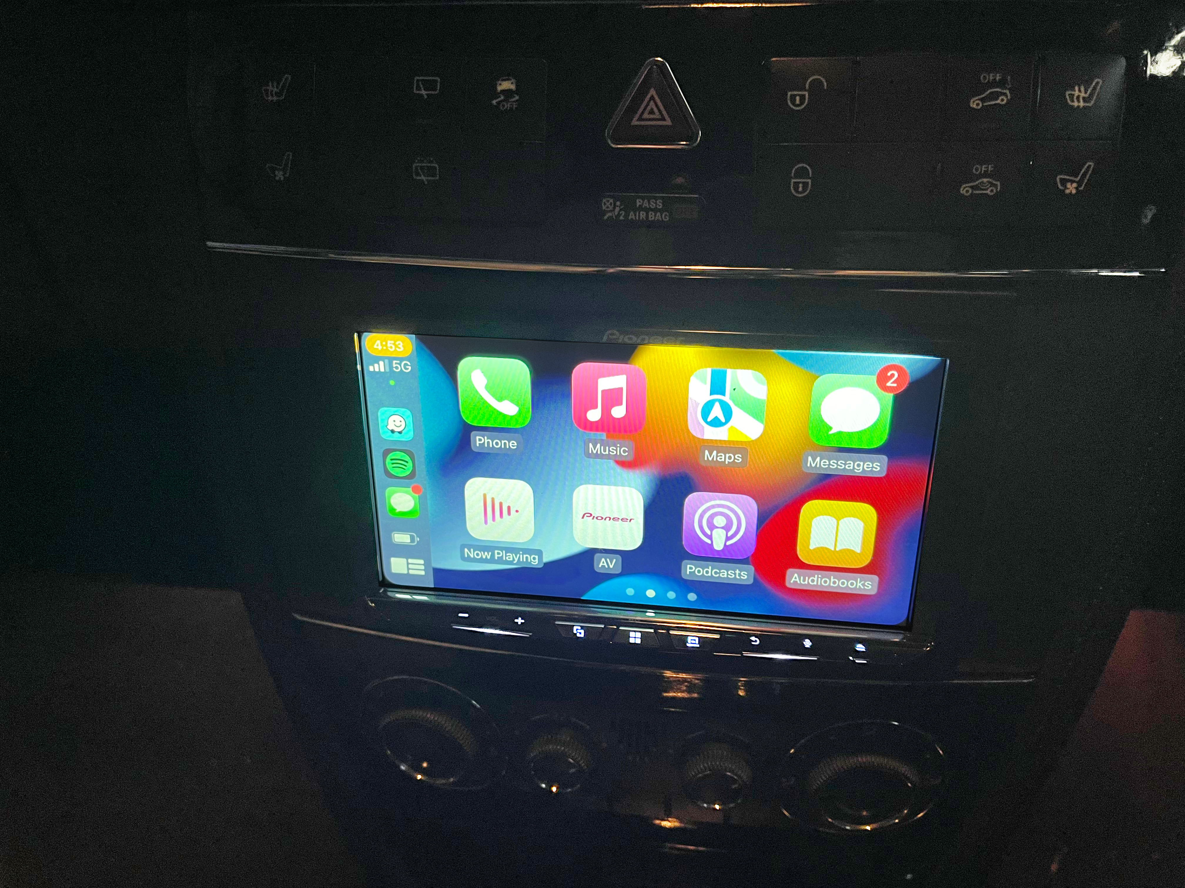 Apple CarPlay intall G-Wagon