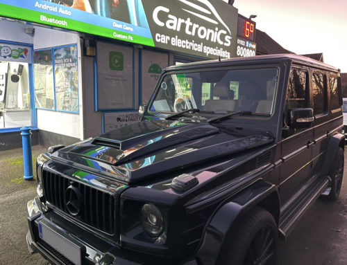 Mercedes G-Wagon Infotainment Upgrade with Apple CarPlay Android Auto